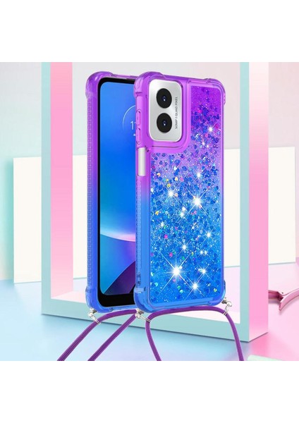 Motorola Moto G Play 4g 2024 Degrade Renkli Telefon Için Quicksand Telefon Kılıfı (Yurt Dışından) indirimleri