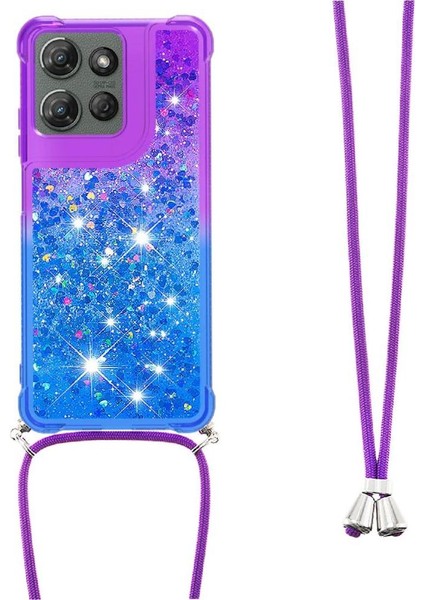 Motorola Moto G Play 5g 2025 Ayarlanabilir Boyun Için Quicksand Telefon Kılıfı (Yurt Dışından)