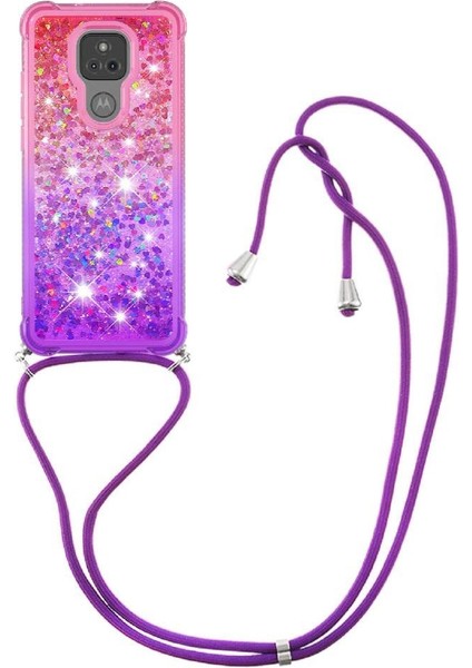 Motorola Moto G Play 2021 Ayarlanabilir Boyun Için Quicksand Telefon Kılıfı (Yurt Dışından)