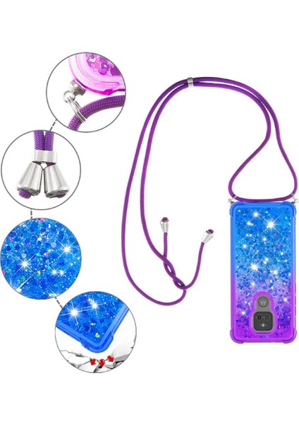 Motorola Moto G Play 2021 Ayarlanabilir Boyun Için Quicksand Telefon Kılıfı (Yurt Dışından) fırsatları