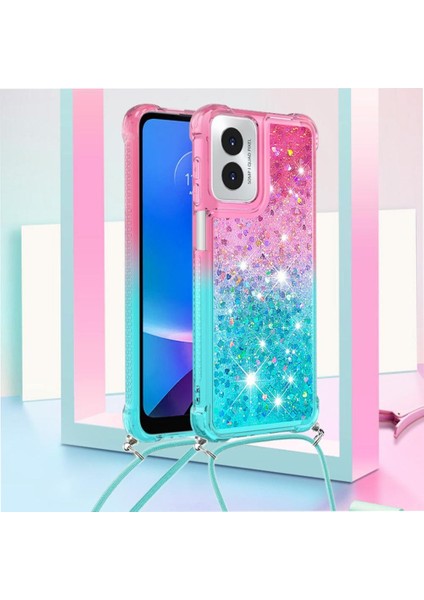 Motorola Moto G Play 4g 2024 Degrade Renkli Telefon Için Quicksand Telefon Kılıfı (Yurt Dışından) fiyatları