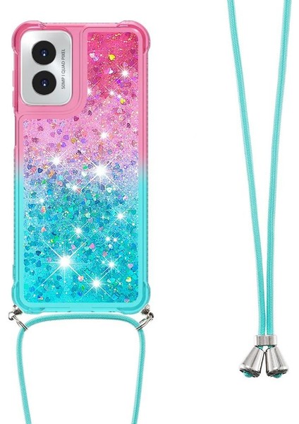 Motorola Moto G Play 4g 2024 Degrade Renkli Telefon Için Quicksand Telefon Kılıfı (Yurt Dışından) fırsatları