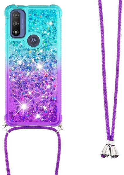 Motorola Moto G Pure Ayarlanabilir Boyun Kordon Için Quicksand Telefon Kılıfı (Yurt Dışından) fiyatları