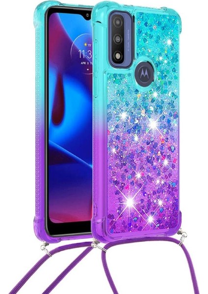 Motorola Moto G Pure Ayarlanabilir Boyun Kordon Için Quicksand Telefon Kılıfı (Yurt Dışından) indirimleri