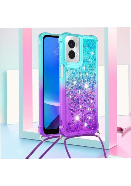 Motorola Moto G Play 4g 2024 Degrade Renkli Telefon Için Quicksand Telefon Kılıfı (Yurt Dışından) indirimleri