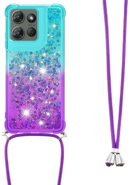 Motorola Moto G Play 5g 2025 Ayarlanabilir Boyun Için Quicksand Telefon Kılıfı (Yurt Dışından)