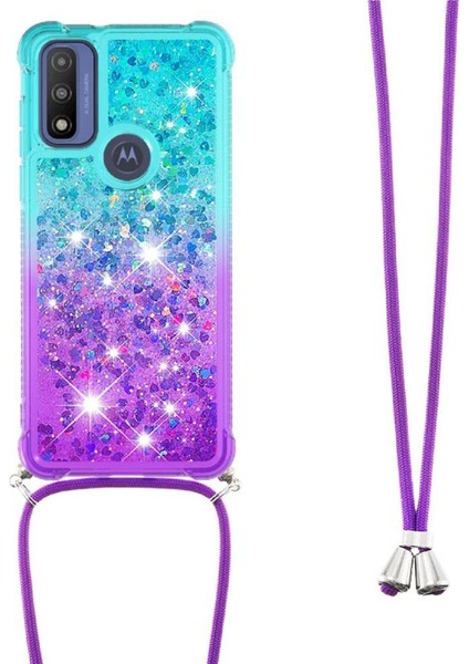 Motorola Moto G Power 2022 Ayarlanabilir Boyun Rengi Için Quicksand Telefon Kılıfı (Yurt Dışından)