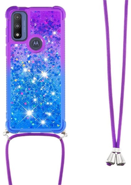 Motorola Moto G Power 2022 Ayarlanabilir Boyun Rengi Için Quicksand Telefon Kılıfı (Yurt Dışından)