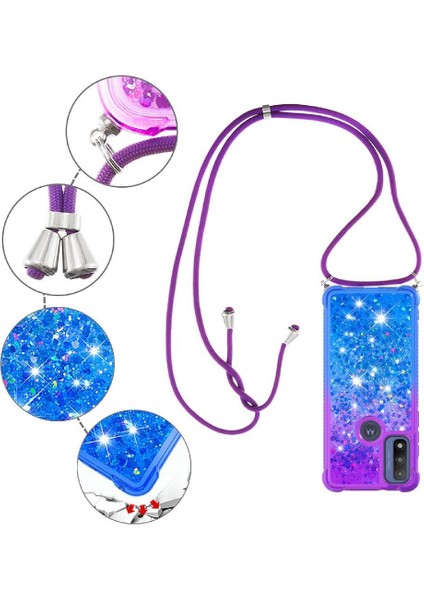 Motorola Moto G Power 2022 Ayarlanabilir Boyun Rengi Için Quicksand Telefon Kılıfı (Yurt Dışından) modelleri