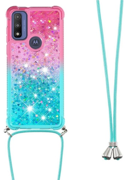 Motorola Moto G Power 2022 Ayarlanabilir Boyun Rengi Için Quicksand Telefon Kılıfı (Yurt Dışından)