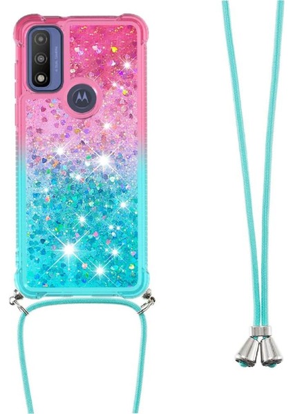 Motorola Moto G Pure Ayarlanabilir Boyun Kordon Için Quicksand Telefon Kılıfı (Yurt Dışından) fırsatları