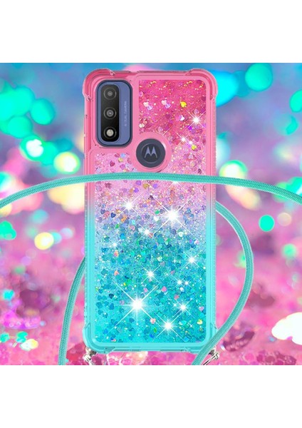 Motorola Moto G Pure Ayarlanabilir Boyun Kordon Için Quicksand Telefon Kılıfı (Yurt Dışından) indirimleri