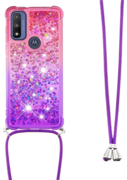 Motorola Moto G Power 2022 Ayarlanabilir Boyun Rengi Için Quicksand Telefon Kılıfı (Yurt Dışından)