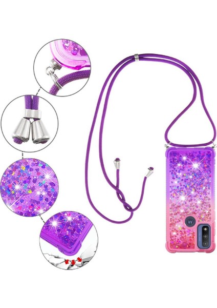 Motorola Moto G Power 2022 Ayarlanabilir Boyun Rengi Için Quicksand Telefon Kılıfı (Yurt Dışından) modelleri