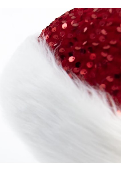 Noel Dekorasyonu Atmosfer Şapkası Kalınlaştırılmış Uzun Kürk Şapka 32*45 cm (Yurt Dışından) indirimleri