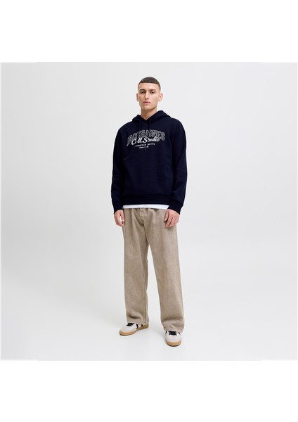 Jack&jones Makoto Erkek Lacivert Kapüşonlu Sweatshirt fiyatları
