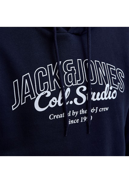 Jack&jones Makoto Erkek Lacivert Kapüşonlu Sweatshirt fırsatları