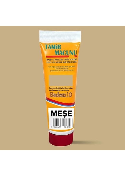 Parke Tamir Macunu Meşe Mobilya Dolgu Çatlak Çizik Giderici 200 gr Macun