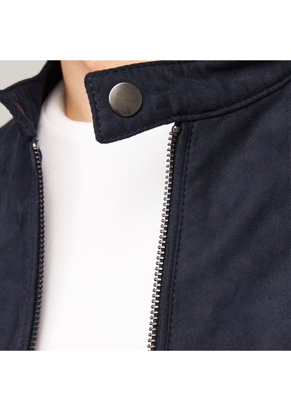 Jack&jones Dylan Clean Erkek Lacivert Bisiklet Yaka Ceket fırsatları