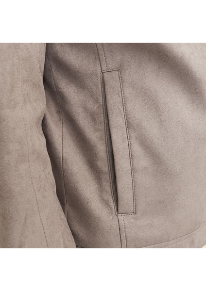 Jack&jones Dylan Clean Erkek Kahverengi Bisiklet Yaka Ceket indirimleri