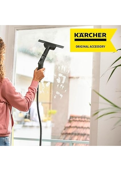 Buharlı Temizleyici Için Pencere Başlığı, Cam, Pencere ve Aynalar Için Şeritsiz Temizlik, Başlık Üzerinde Buhar Çıkış Delikleri, Küçük Ölçüler ve Düşük Ağırlık modelleri