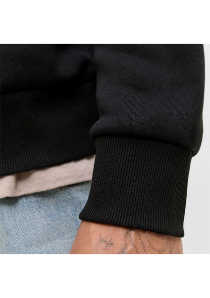 Jack&jones Makoto Erkek Siyah Kapüşonlu Sweatshirt indirimleri