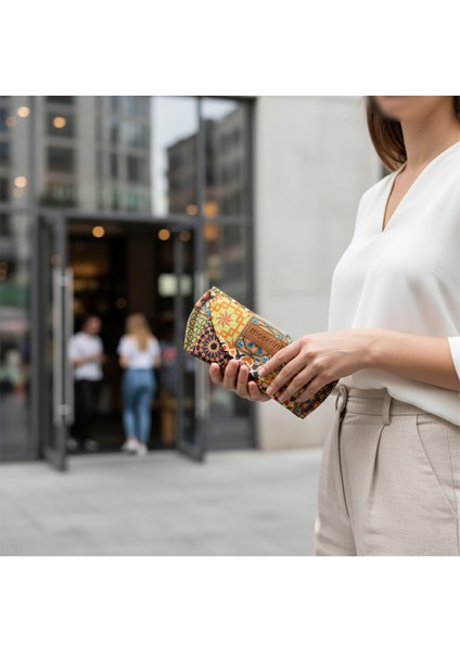 Otantik Desenli Gözlük Kılıfı Çantası Koruyucu Darbe Emici Yumuşak Özel Tasarım - Antares fiyatları