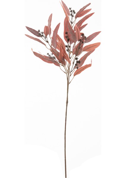 OKALİPTÜS BORDO DAL ÇİÇEK 78 CM
