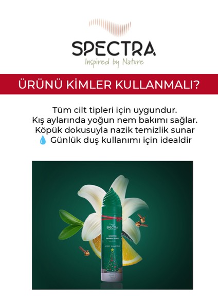 Spectra Christmas Winter Won Duş Köpüğü 250 ml (Çiçeksi& Meyvemsi) indirimleri
