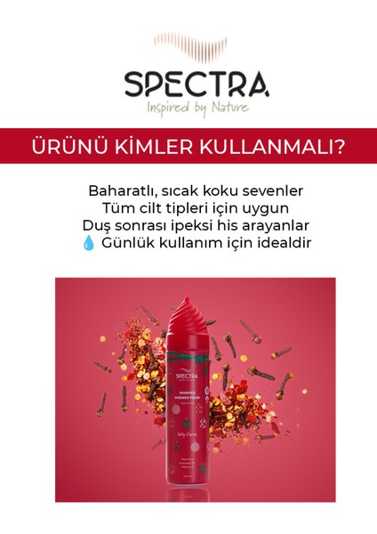 Spectra Christmas : Holly Flame Whipped Duş Köpüğü 250 ml (Baharatlı & Odunsu) indirimleri