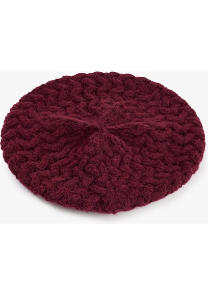 Örgü Dokulu Ressam Şapka