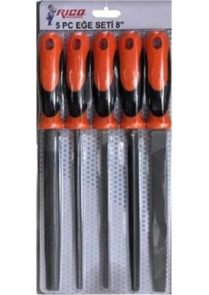 RC2160 5'li Profesyonel Eğe Seti 8" 20 cm T12 modelleri