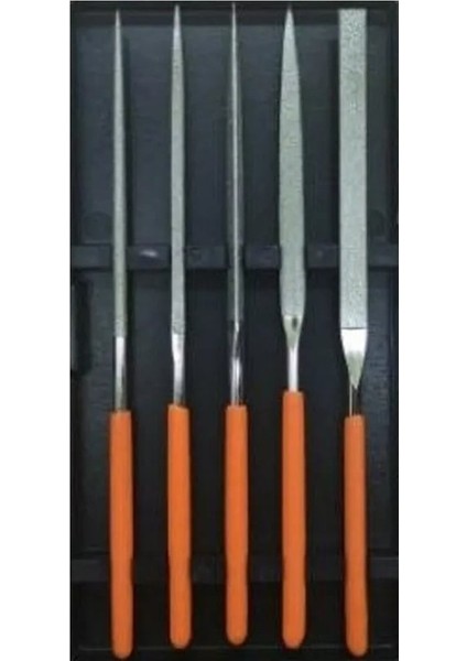 5 Parça Elmas Eğe Seti Uzunluk 150 mm modelleri