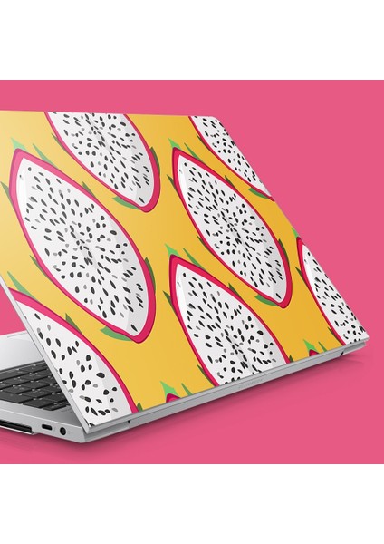 Artikel Ejderha Meyvesi Desen Notebook Sticker indirimleri