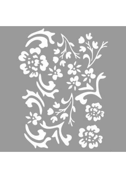 Artikel Ophelia Desen Stencil Tasarımı 30 x 30 cm modelleri