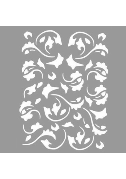 Artikel Etnik Karışık Desen Stencil Tasarımı 30 x 30 cm modelleri