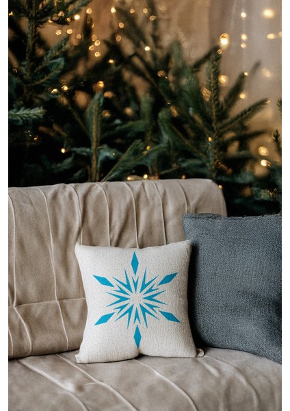 Yıldız Kar Tanesi Motifi Stencil Tasarımı 30 x 30 cm modelleri