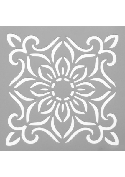 Karo 43 Stencil Tasarımı 30 x 30 cm