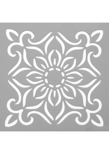 Karo 43 Stencil Tasarımı 30 x 30 cm fiyatları