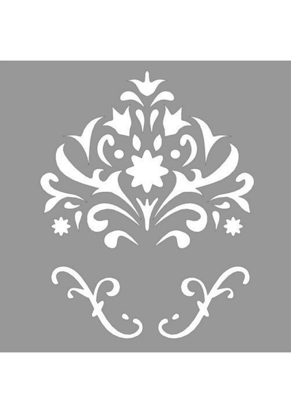 Artikel Floral Joyce Stencil Tasarımı 30 x 30 cm modelleri