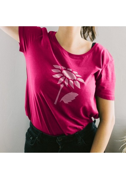 Artikel Ayçiçeği Stencil Tasarımı 30 x 30 cm