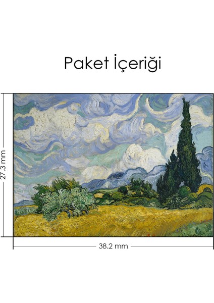 Artikel Sanatçı Resimleri-12 Notebook Sticker indirimleri