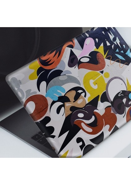 Artikel Grafiti Deseni Notebook Sticker