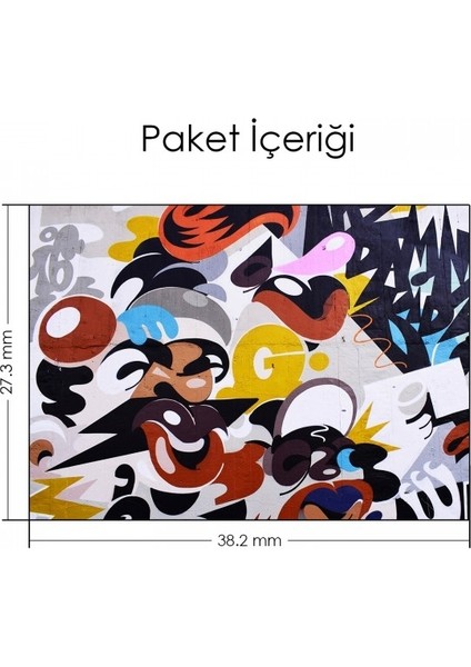 Artikel Grafiti Deseni Notebook Sticker fiyatları