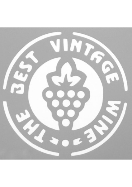 Vintage Wine Stencil Tasarımı 30 x 30 cm modelleri