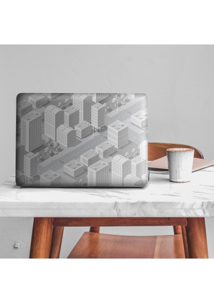 Artikel İzometrik Beyaz Şehir Notebook Sticker fırsatları