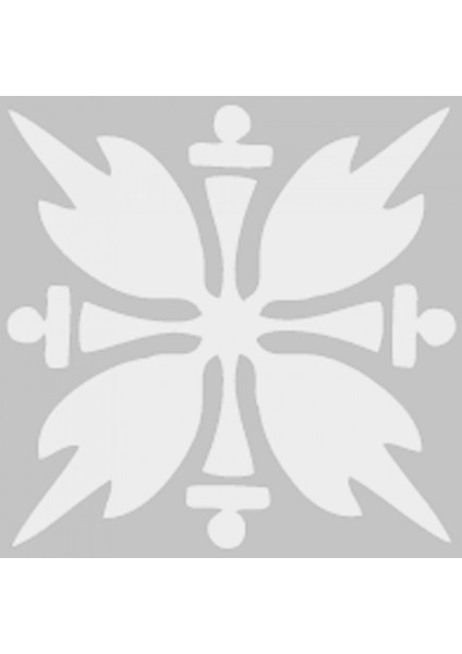 Artikel Karo 57 Stencil Tasarımı 30 x 30 cm