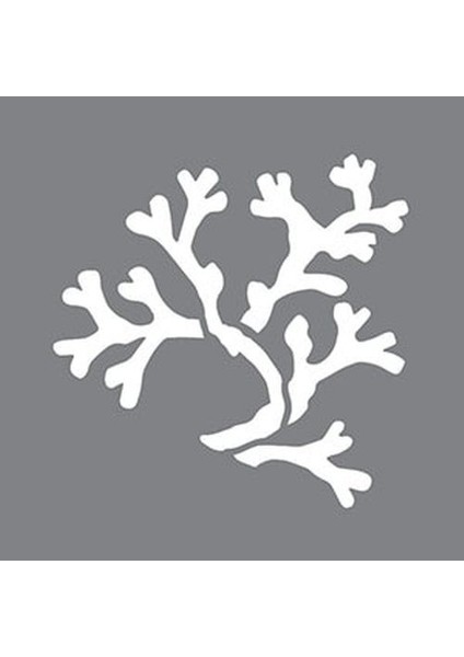 Artikel Coral Stencil Tasarımı 30 x 30 cm modelleri