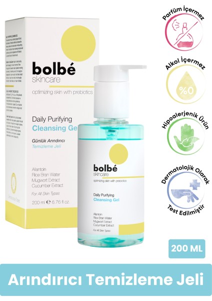 Pirinç Özlü, Arındırıcı, Günlük Temizleme Jeli - 200 ml