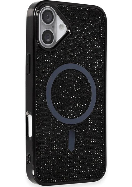 iPhone 16 Plus Kılıf Helen Magsafe Uyumlu Kapak - Siyah fırsatları